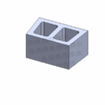 Hordy Mold 25 X 40, Thickness Of 40 Mm, Two Holes