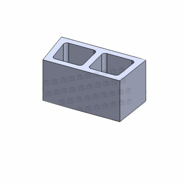 Hordy Mold 20 X 40, Thickness Of 30 Mm, Two Holes