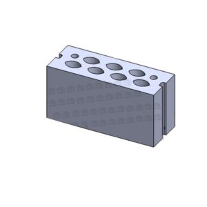 15×40 Oval Burlap Mold