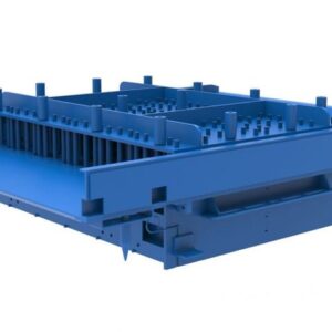 Hardox Mold 20×40 Thickness 27.5 Mm 3 Holes Open