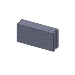 Solid 10×40 Oval Sided Block Mold R16.5