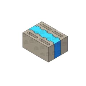 Hardox Mold 30×40 Thickness 30 Mm Insulator S100 Grooved Sandwich